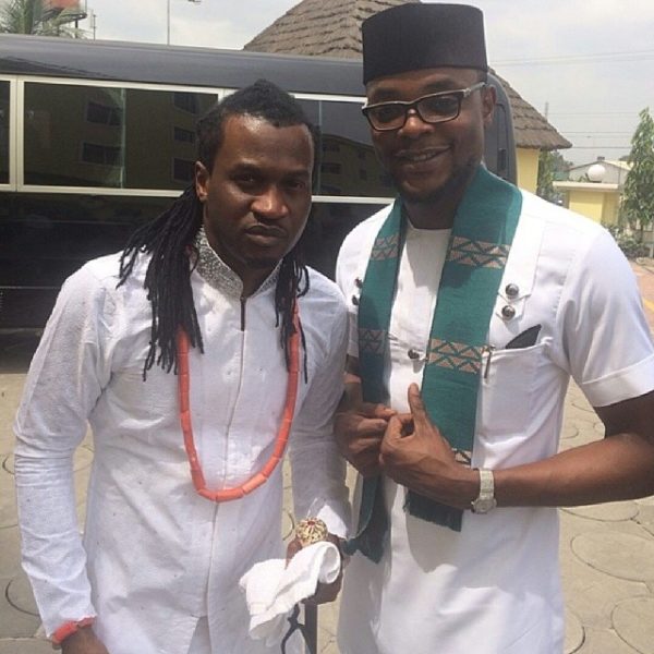 The groom Paul Okoye & Olamiju Alao-Akala