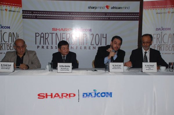 SHARP and Dajcom Partnership Announcement - BellaNaija - March2014001