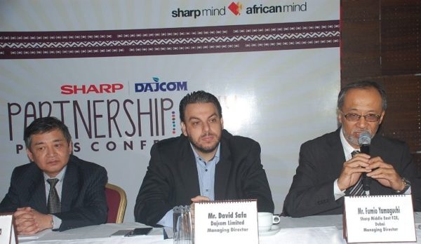 SHARP and Dajcom Partnership Announcement - BellaNaija - March2014031