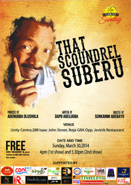 That Suberu Scoundrel - BellaNaija - March - 2014