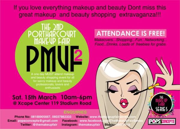 The 2nd Port Harcourt Makeup Fair - BellaNaija - March 2014