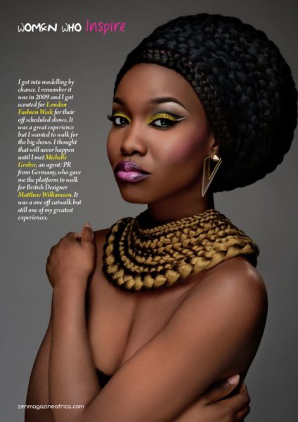 Zen Magazine Interviewwith Nana Afua Antwi - BellaNaija - March 2014 (1)