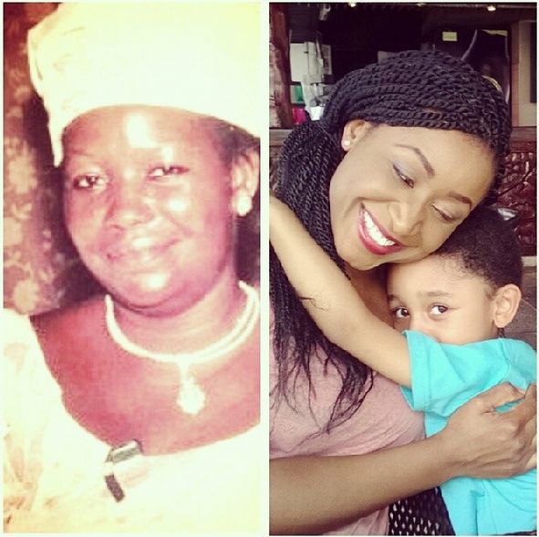@ashionye | To my beautiful #JosephineOchadeUgboh. You always resolved everything with a smile. Even though it's been almost 19 years since I saw your face, I know you are smiling right now. Thank you for loving us, teaching us and sacrificing majorly for us. You did right by us, mum. I love you eternally #AshiomaCallsYouGrandmaJoJo #TheGreatestMum #HappyMothersDay
