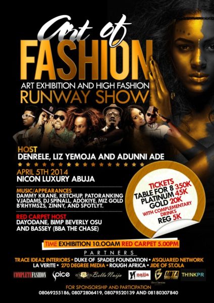 Art of Fashion Runway Show - April 2014 - BellaNaija