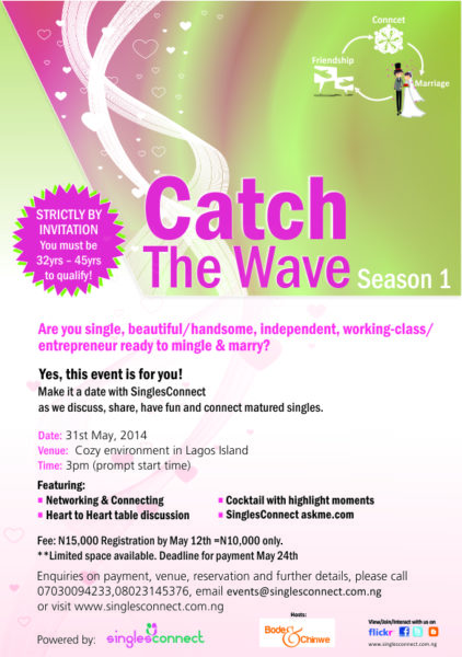 Catch The Wave - BellaNaija - April - 2014