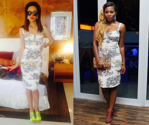 Eku Edewor & Liz Yemoja in Elizabeth Waldorf - April 2014 - BN Pick Your Fave - BN Style - BellaNaija.com