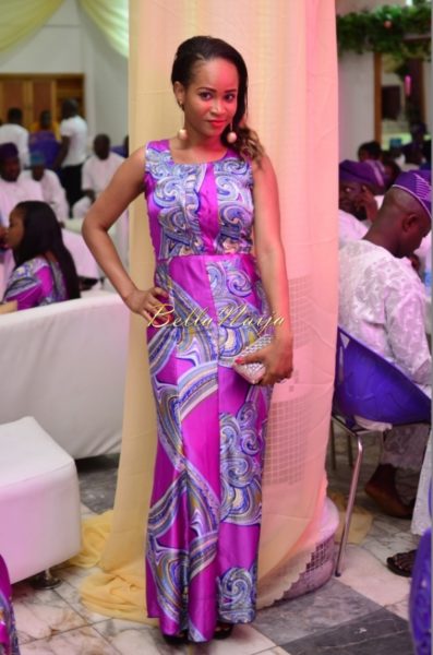 Hadiza Raisa Okoya & Olamiju Alao-Akala Wedding - AsoEbi BN Weddings Glam for BellaNaija - April 2014 - 03