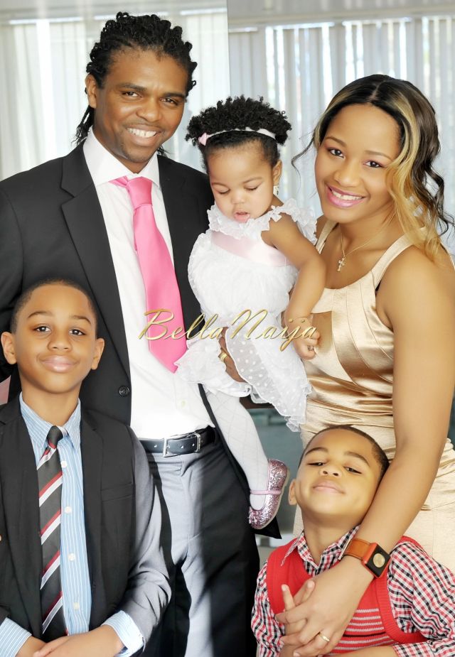 Kanu Nwankwo & Family