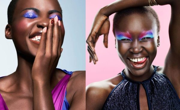 Lupita Nyong'o & Alek Wek - April 2014 - BellaNaija.com