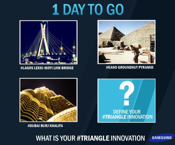 Samsung #Triangle Competition - BellaNaija - April 2014