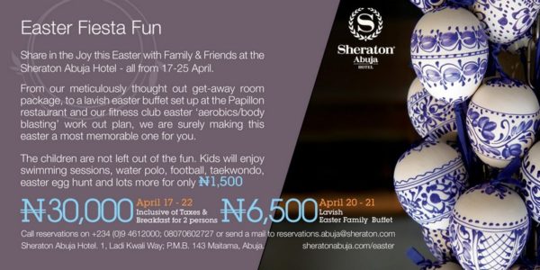 Sheraton Hotel Abuja Easter Fiesta Fun 2014 - BellaNaija - April 2014