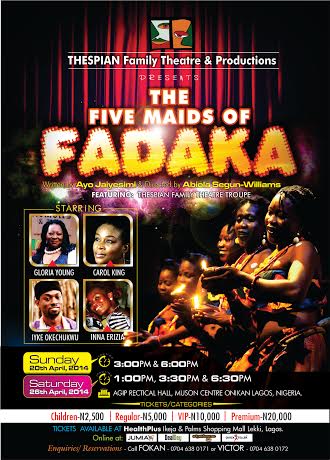 The Five Maids of Fadaka - BellaNaija - April 2014