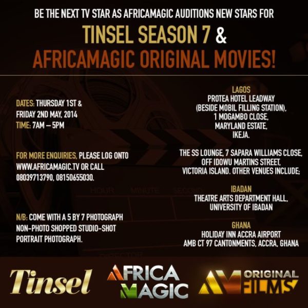 Tinsel Season 7 Auditions - April 2014 - BellaNaija.com 01