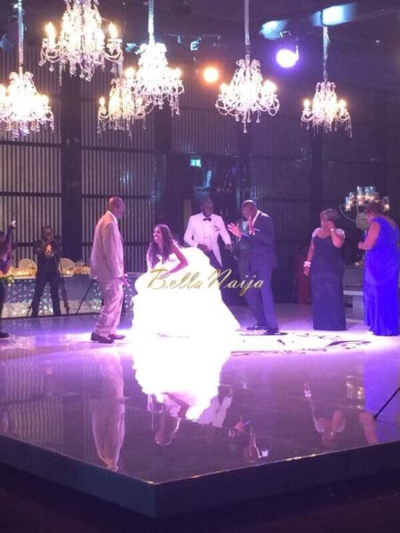 Tiwa TJ dubai wedding dance