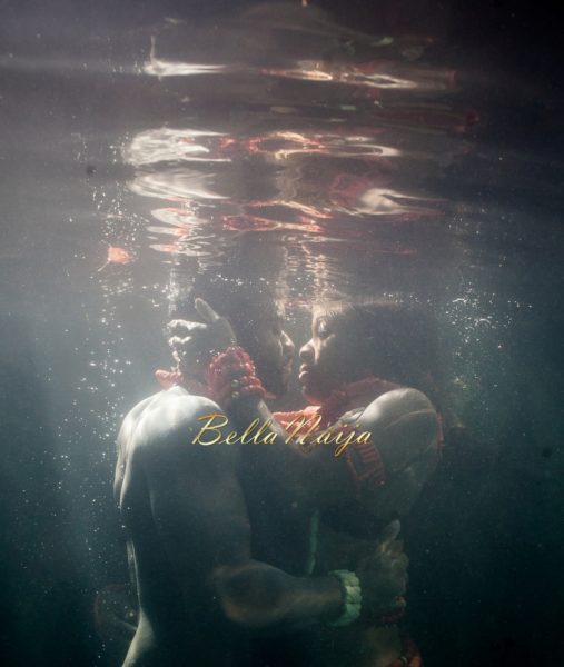 Underwater Pool Pre-Wedding Photo Shoot| Engagement Session | Nigerian American Igbo Couple | Ugochi Nnamdi | BellaNaija | Zorz Studios 00