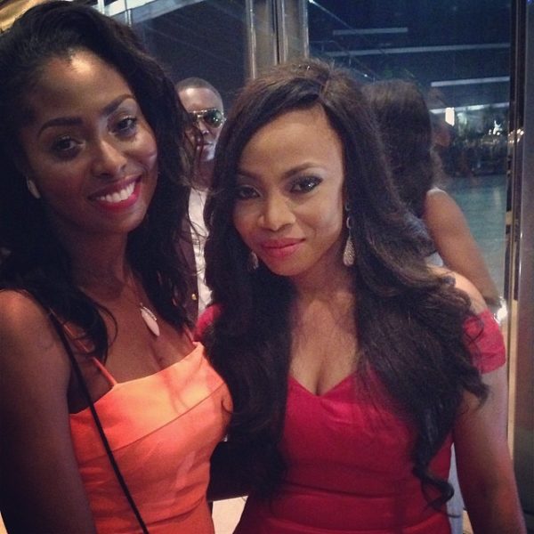 Bridget Awosika & Toke Makinwa