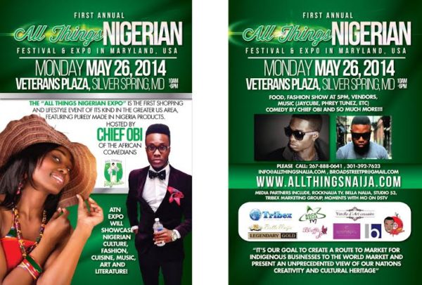 1st Annual All Things Nigerian Festival & Expo - BellaNaija - May 2014