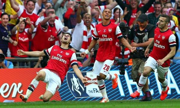 Arsenal celebrate