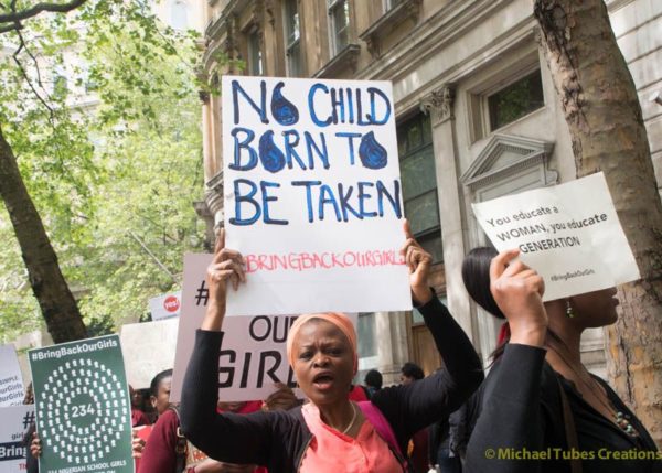 Bring Back Our Girls Protest in London - BellaNaija - 041