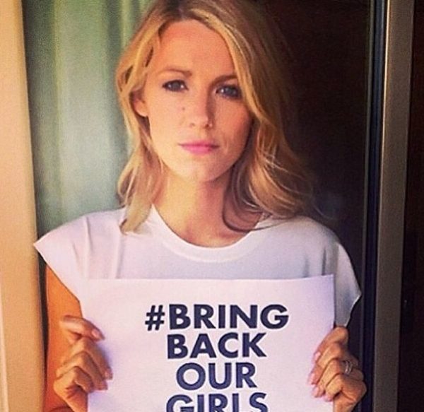 #BringBackOurGirls - Blake Lively - May 2014 - BellaNaija.com 01