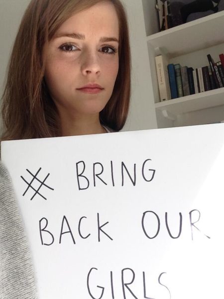 #BringBackOurGirls - Emma Watson - May 2014 - BellaNaija.com 01
