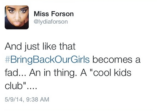 #BringBackOurGirls - Lydia Forson - May 2014 - BellaNaija.com 01