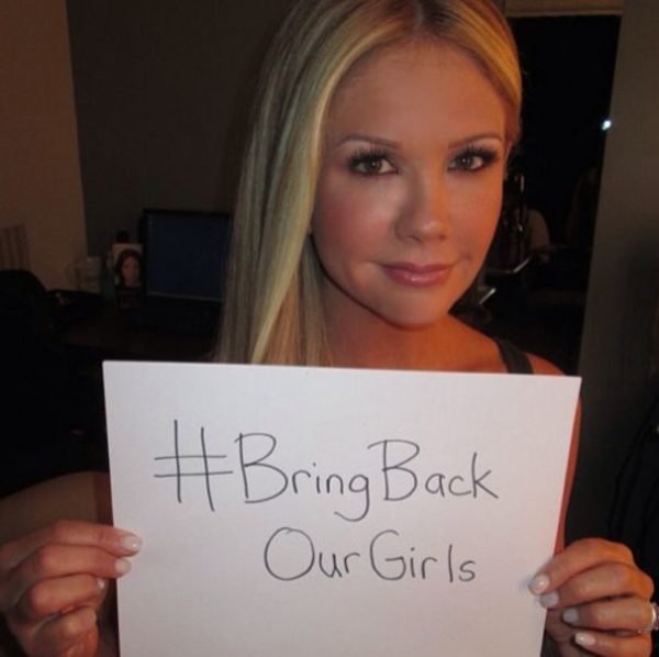 #BringBackOurGirls - Nancy O'Dell - May 2014 - BellaNaija.com 01