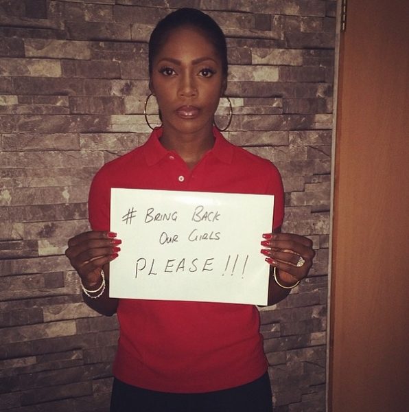 #BringBackOurGirls - Tiwa Savage - May 2014 - BellaNaija.com