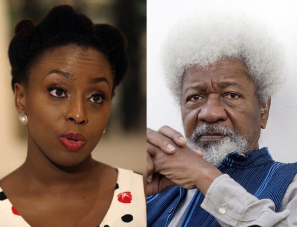 Chimamanda Ngozi Adichie & Wole Soyinka - May 2014 - BellaNaija.com 01