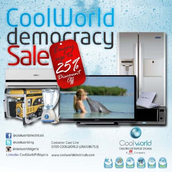 Cool World Democracy Sale - May 2014 - BellaNaija.com