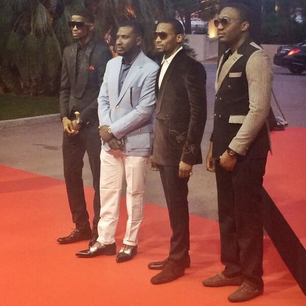 D'banj on the Red Carpet