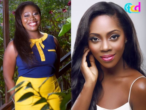 Gbemi Olateru- Olagbegi & Tiwa Savage - May 2014 - BellaNaija.com