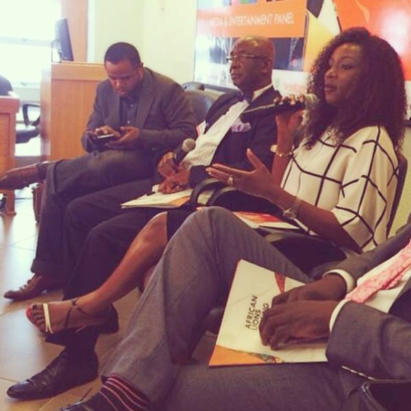 Genevieve Nnaji at Lagos Business School - May 2014 - BellaNaija.com 03