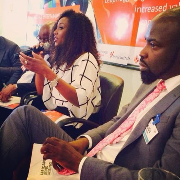 Genevieve Nnaji at Lagos Business School - May 2014 - BellaNaija.com