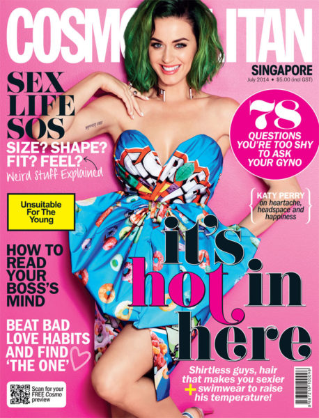 Katy Perry for Cosmopolitan Global Issue - Bellanaija - May 2014002