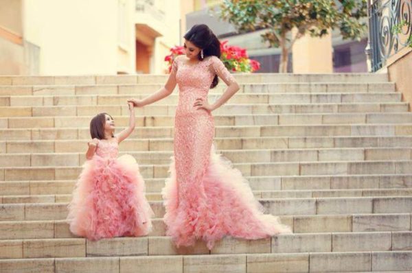 Like Mother Like Daughter - Bride, Flower Girl, Little Bride - Sadek Majed - BellaNaija 4