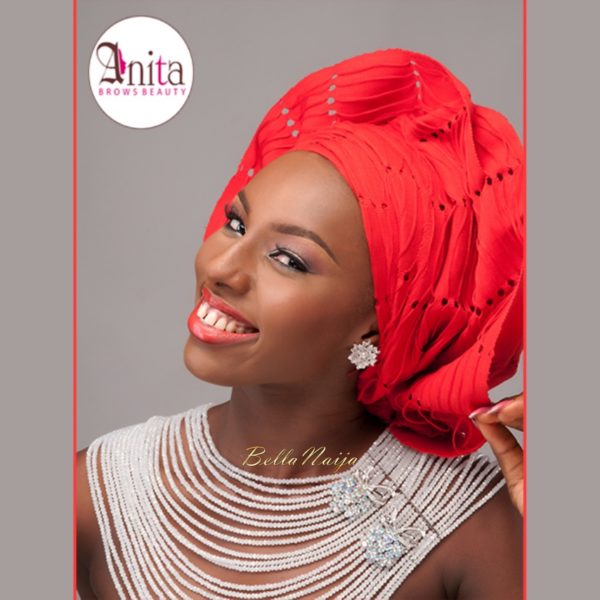 Nigerian Wedding, Nigerian Bridal Makeup - Anita Brows Beauty, Geebalo, Blix Lashes & Tap Studios | BellaNaija Weddings 010