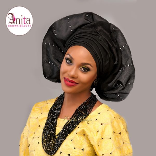Nigerian Wedding, Nigerian Bridal Makeup - Anita Brows Beauty, Geebalo, Blix Lashes & Tap Studios | BellaNaija Weddings 012