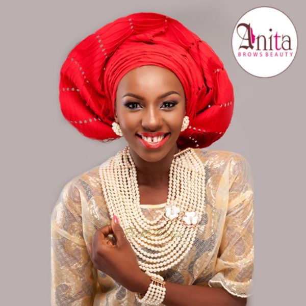 Nigerian Wedding, Nigerian Bridal Makeup - Anita Brows Beauty, Geebalo, Blix Lashes & Tap Studios | BellaNaija Weddings 03