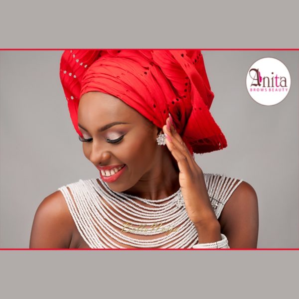 Nigerian Wedding, Nigerian Bridal Makeup - Anita Brows Beauty, Geebalo, Blix Lashes & Tap Studios | BellaNaija Weddings 07