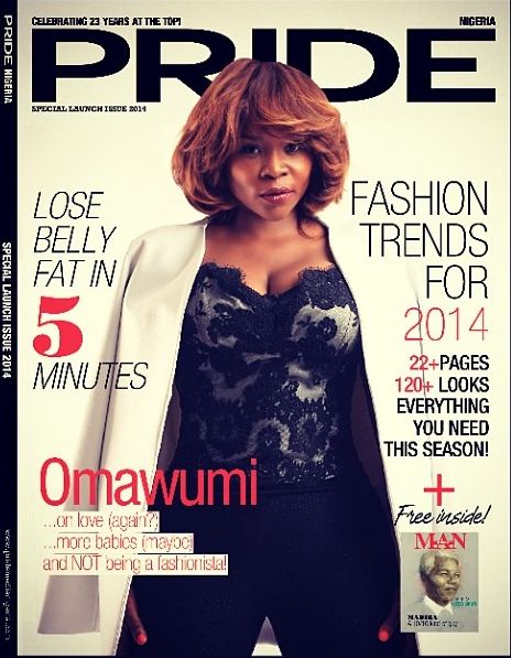 Omawumi for Pride Magazine Debut Issue - BellaNaija - May 2014