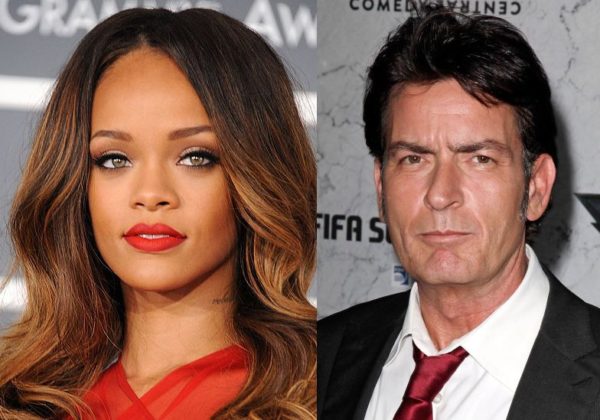 Rihanna & Charlie Sheen - May 2014 - BellaNaija,com