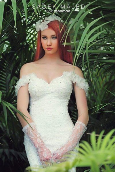 Sadek Majed Fiori 2014 Wedding Dress - BellaNaija 4