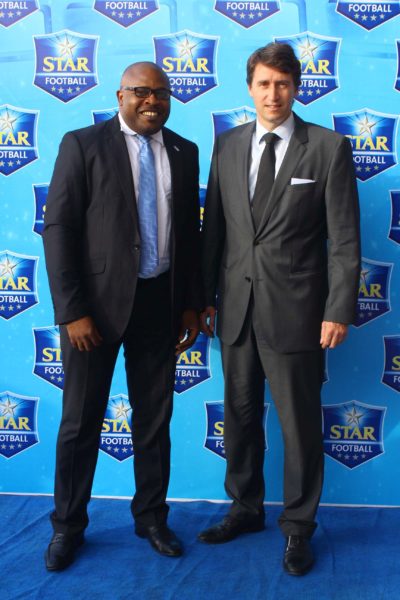 CORPORATE AFFAIRS ADVISER, NIGERIAN BREWERIES, KUFRE EKANEM & MARKETING DIRECTOR, NIGERIAN BREWERIES, WALTER DRENTH