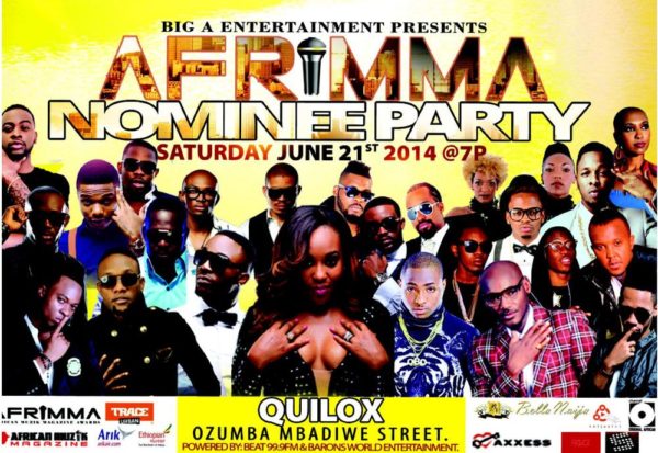 AFRIMMA Nominees Party - June 2014 - BellaNaija.com