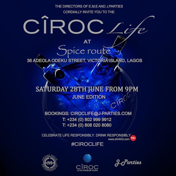 CIROC LIFE Invitation _ June Edition _ EME x J.PARTIES