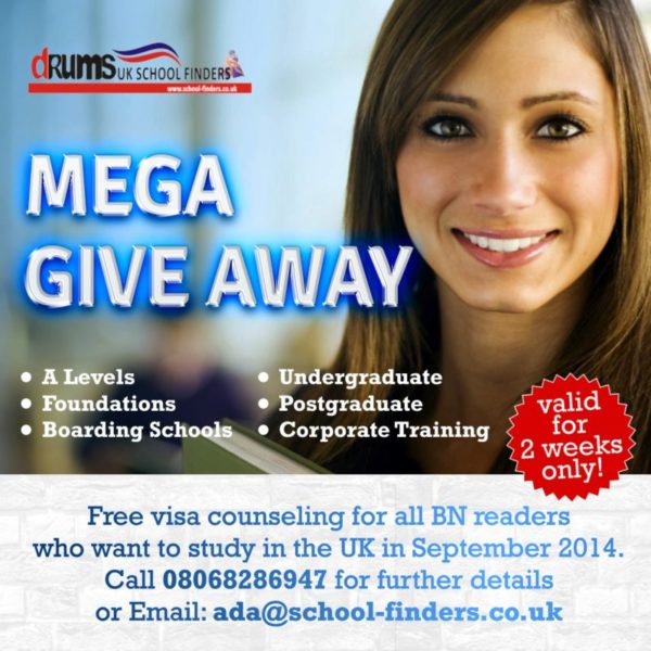 Mega Give Away - June 2014 - BellaNaija.com