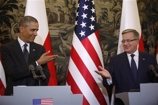 Barack Obama, Bronislaw Komorowski
