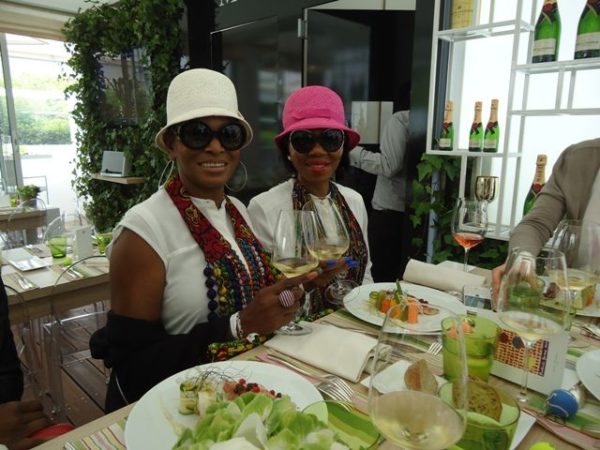 Ruth Osime, Betty Irabor & Agbani Darego at 2014 Roland Garros Tournament - BellaNaija - June2014012