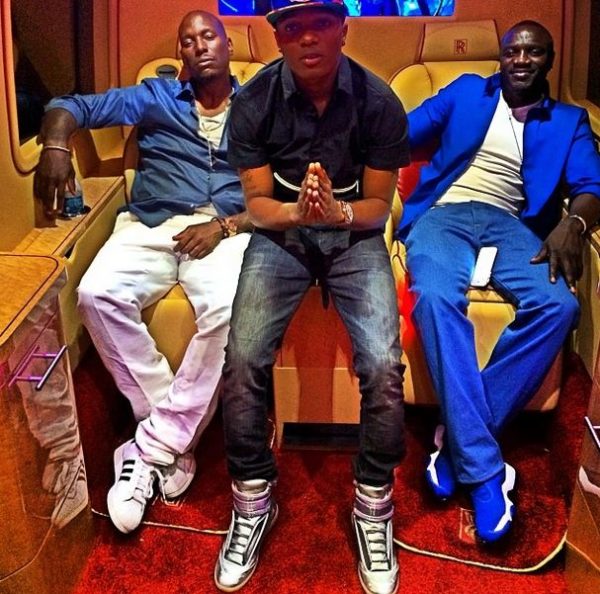 Wizkid, Tyrese, Akon - June 2014 - BellaNaija.com 01